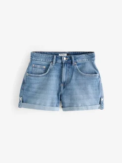 Shorts*Next - Hourglass - Denim boyshort Normaal blauw