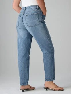 Jeans|Next - Hourglass comfortabele mom jeans met stretch en stretch Normaal blauw