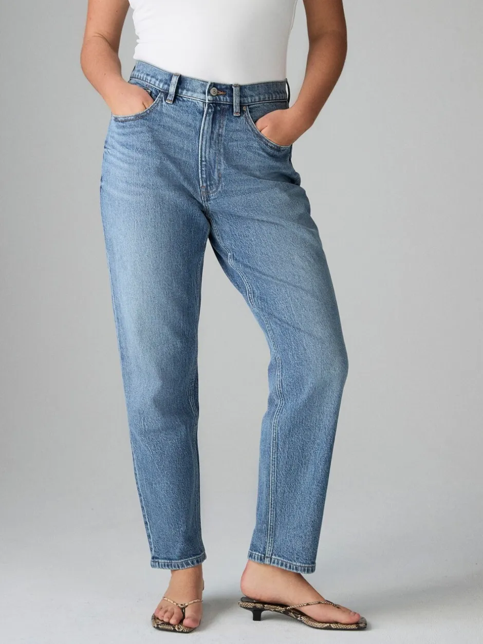 Jeans|Next - Hourglass comfortabele mom jeans met stretch en stretch Normaal blauw