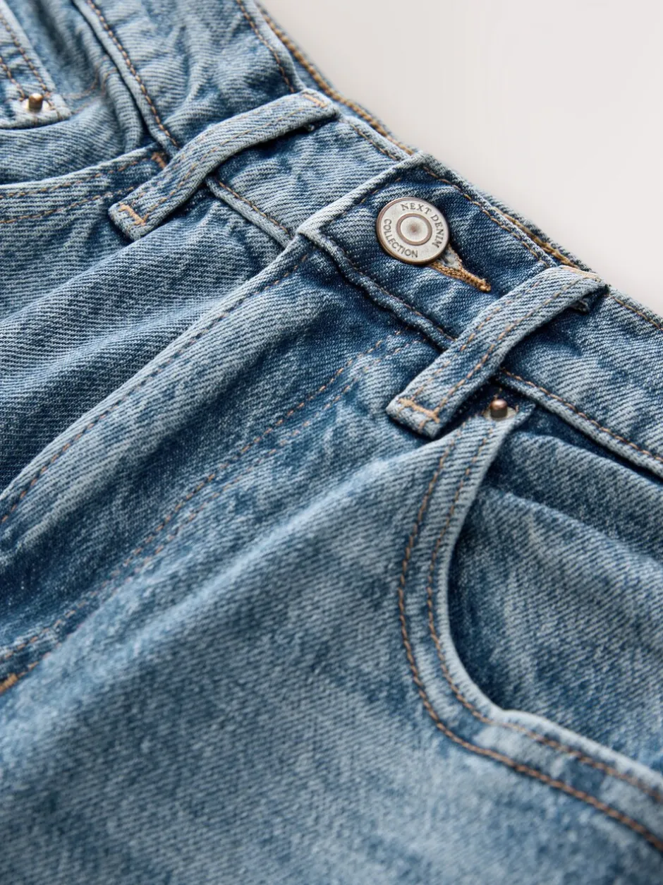 Jeans|Next - Hourglass comfortabele mom jeans met stretch en stretch Normaal blauw