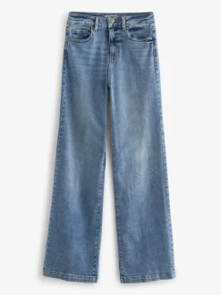 Jeans*Next - Jeans met wijde pijpen Normaal blauw