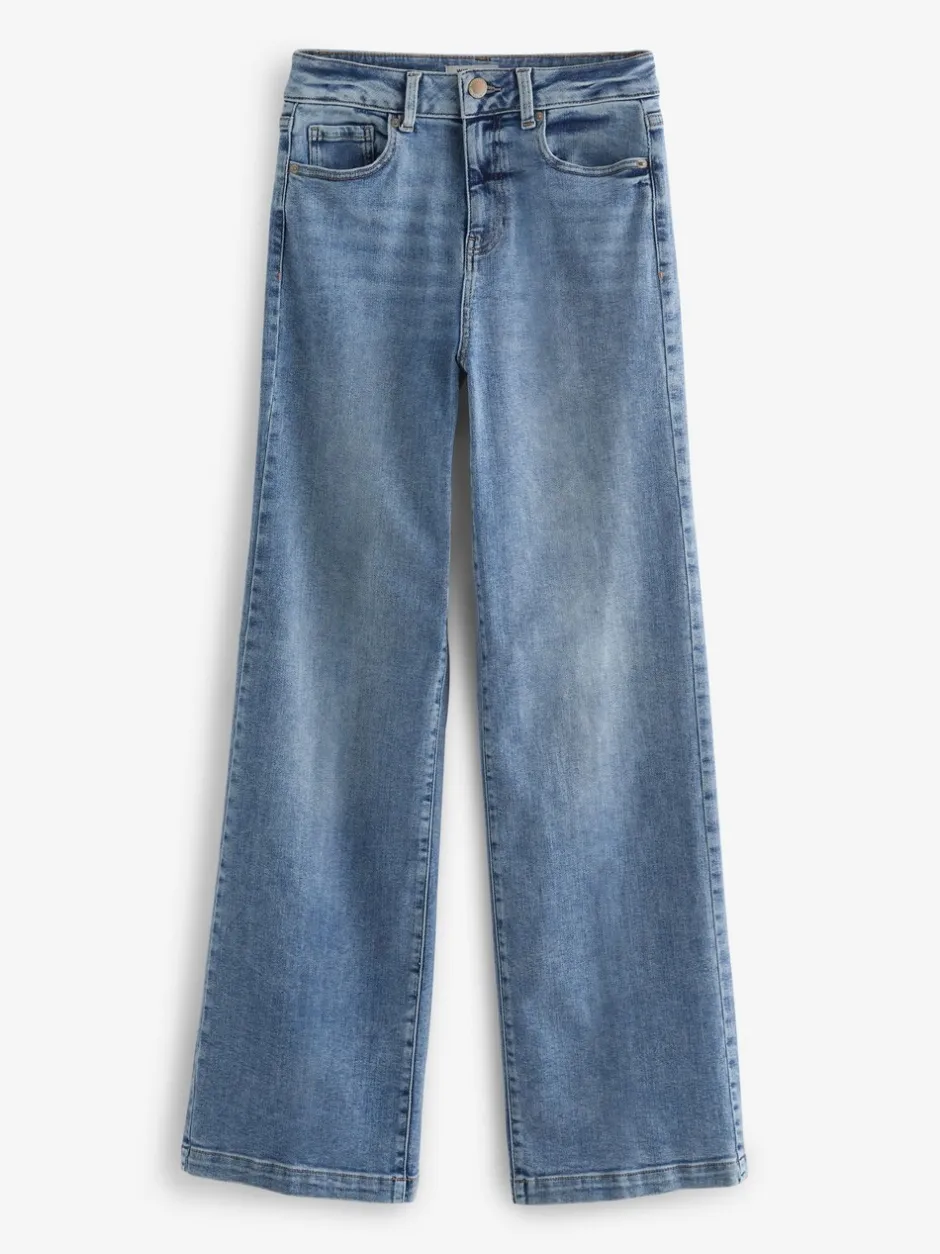 Jeans*Next - Jeans met wijde pijpen Normaal blauw