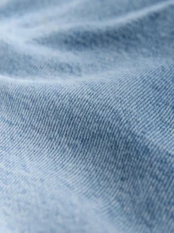 Jeans*Next Normaal blauw - Jeans met zandloperpasvorm en wijde pijpen