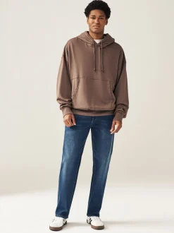 Jeans|Next Normaal blauw - Klassieke stretchy Jeans met relaxed fit