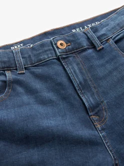 Jeans|Next Normaal blauw - Klassieke stretchy Jeans met relaxed fit