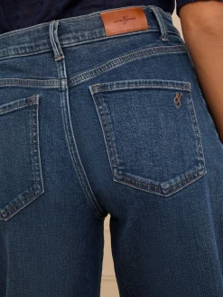 Jeans|Love & Roses - Barrel jeans Normaal blauw