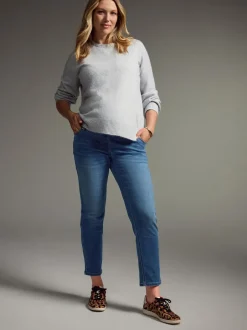 Jeans|Moederschap|Next - Mom zwangerschap Denim Jeans Normaal blauw