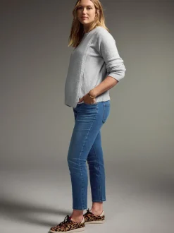 Jeans|Moederschap|Next - Mom zwangerschap Denim Jeans Normaal blauw