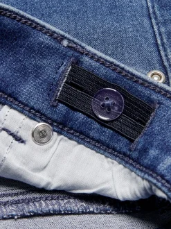 Jeans*ONLY KIDS - ONLY - Kinderjeans met uitlopende pijpen en verstelbare taille Normaal blauw