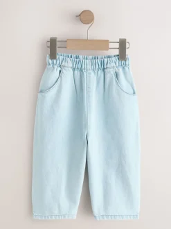 Jeans En Joggingbroeken|Jeans|Next - Pullon Barrel Jeans (3mths-7yrs) Normaal blauw