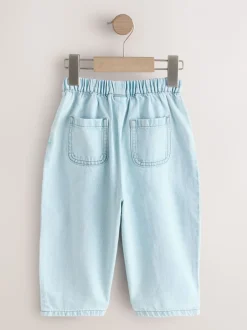 Jeans En Joggingbroeken|Jeans|Next - Pullon Barrel Jeans (3mths-7yrs) Normaal blauw