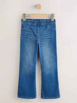 Jeans*Next - Pull-on flare jeans (3-16jr) Normaal blauw