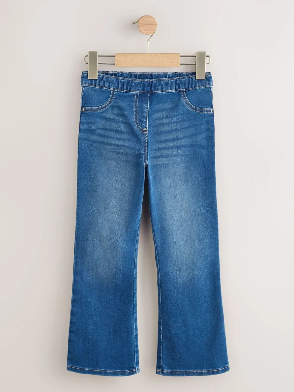 Jeans*Next - Pull-on flare jeans (3-16jr) Normaal blauw