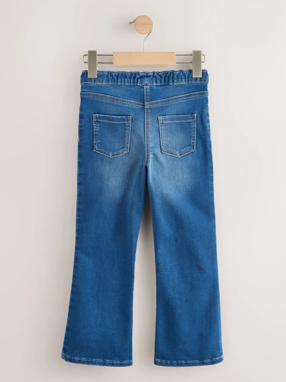 Jeans*Next - Pull-on flare jeans (3-16jr) Normaal blauw