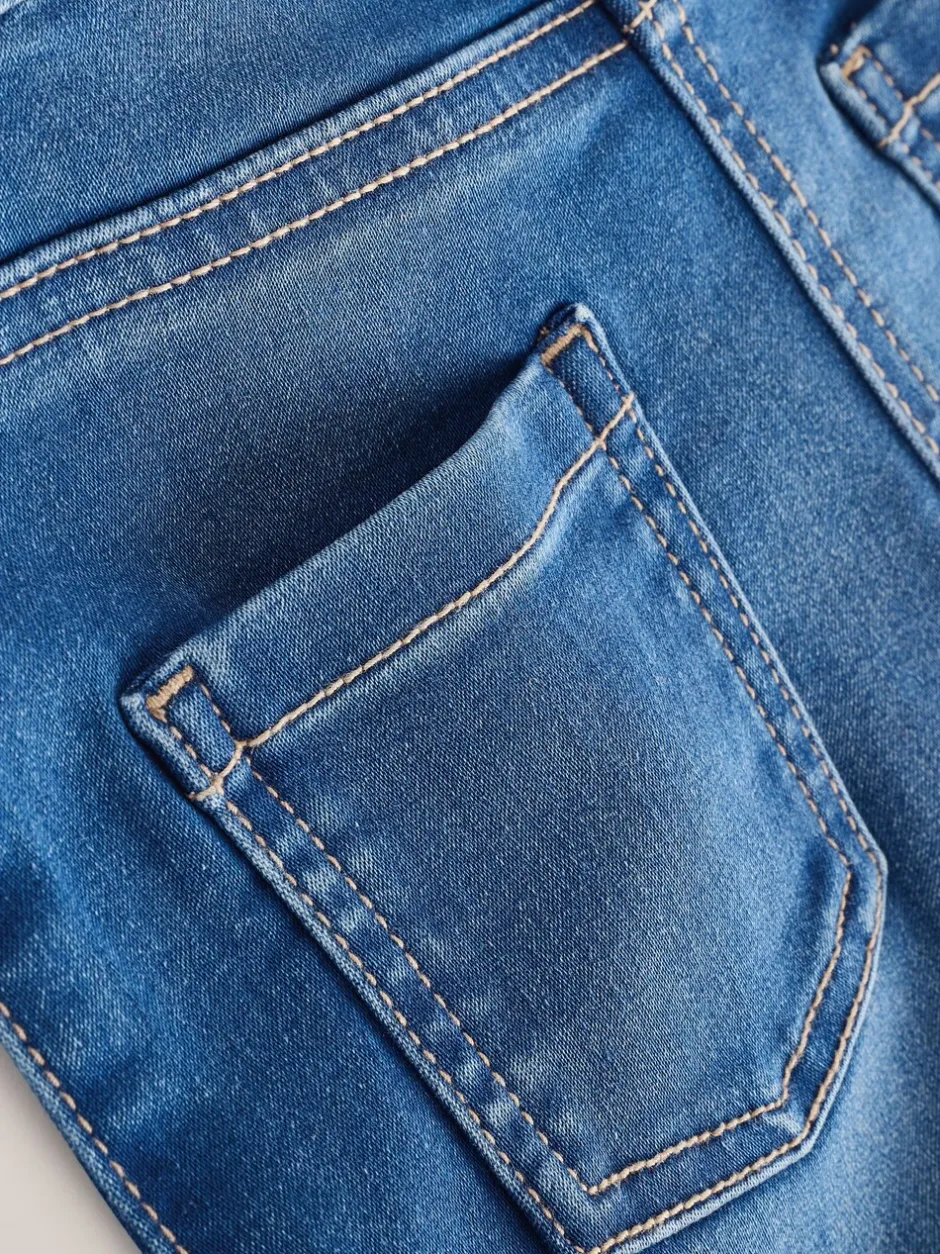 Jeans*Next - Pull-on flare jeans (3-16jr) Normaal blauw