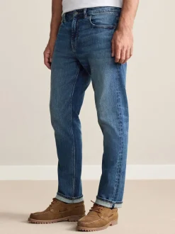 Jeans*Next - Slim Fit - Signature Selvedge Denim Jeans Normaal blauw