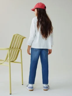 Jeans|Next Normaal blauw - Slim Stretch Jeans (3-16yrs)