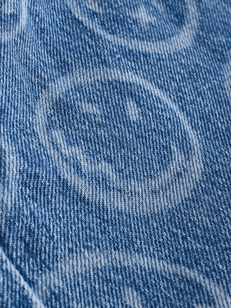 Jeans|Next Normaal blauw - SmileyWorld® Pullon Barrel Jeans (3-16yrs)