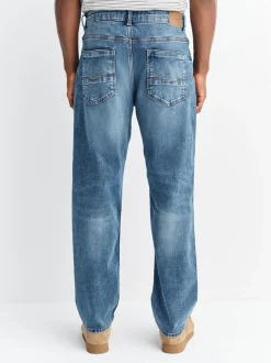 Jeans*Next - Straight fit - Authentieke stretch denim jeans Normaal blauw