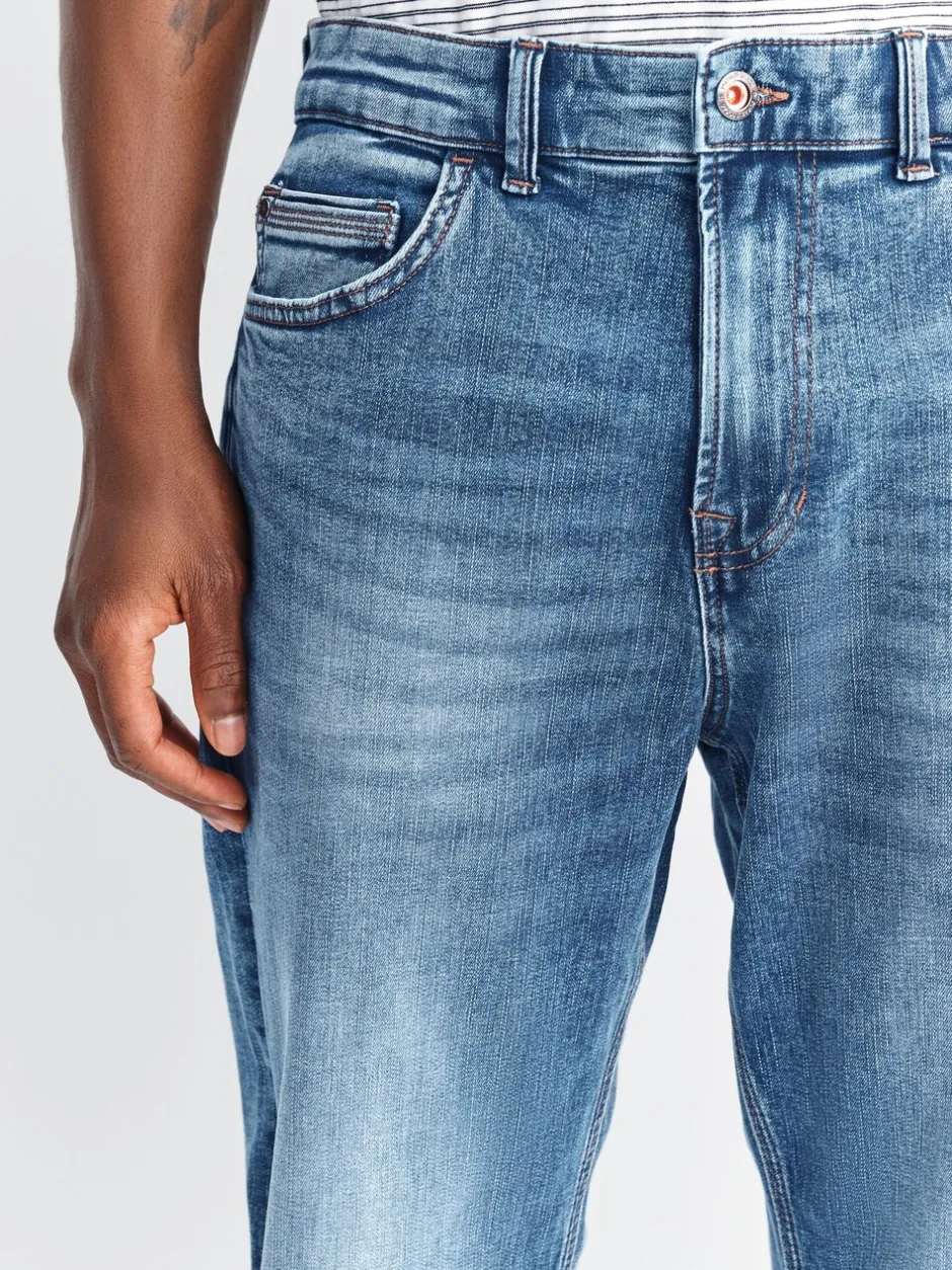 Jeans*Next - Straight fit - Authentieke stretch denim jeans Normaal blauw