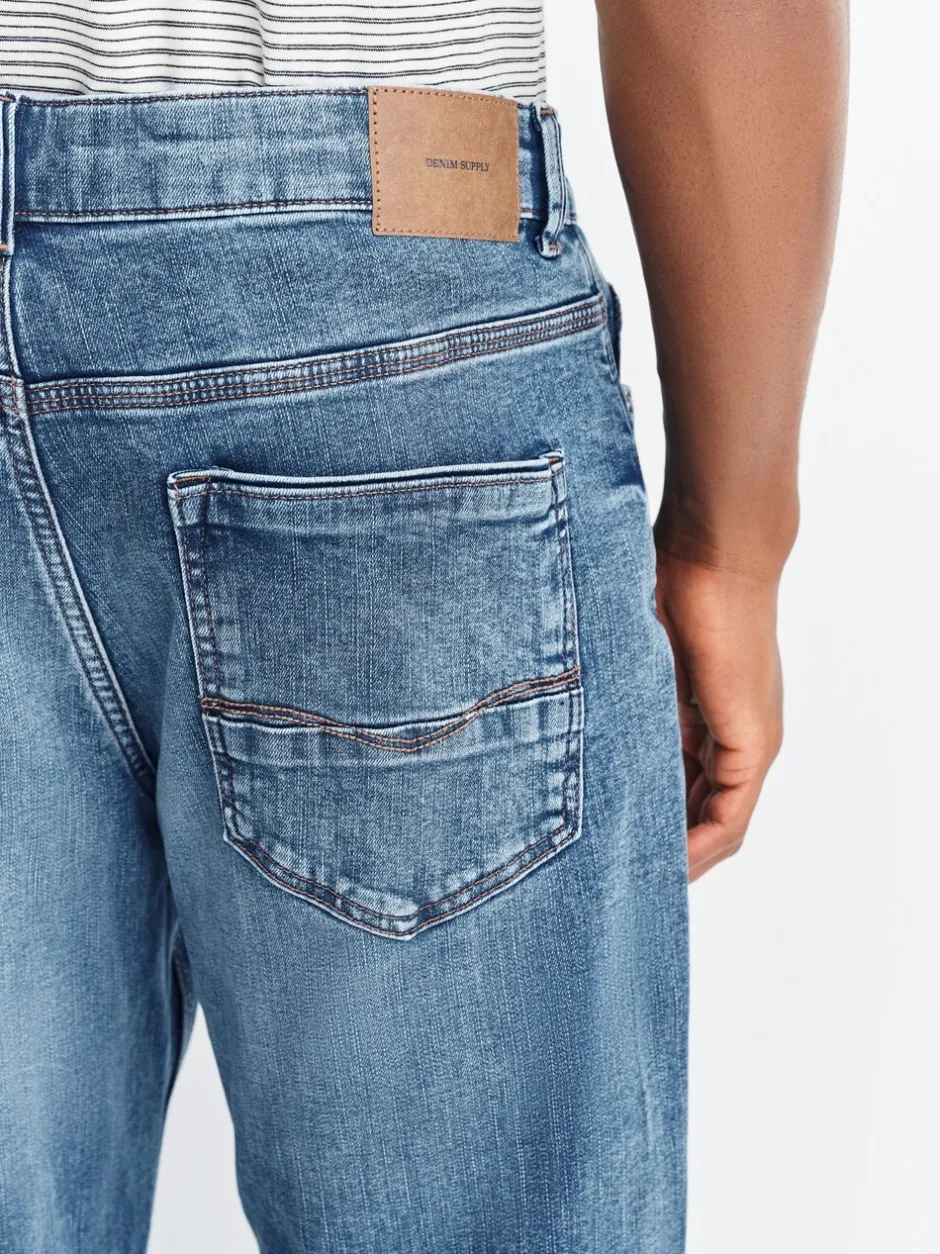 Jeans*Next - Straight fit - Authentieke stretch denim jeans Normaal blauw