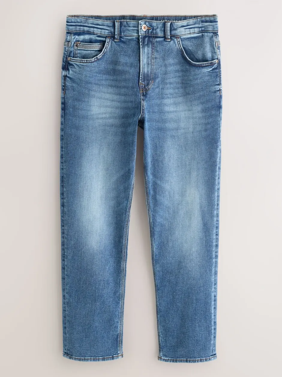 Jeans*Next - Straight fit - Authentieke stretch denim jeans Normaal blauw