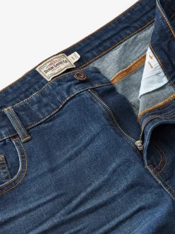 Jeans|Next - Straight-fit Essential stretchy jeans met rechte pasvorm Normaal blauw