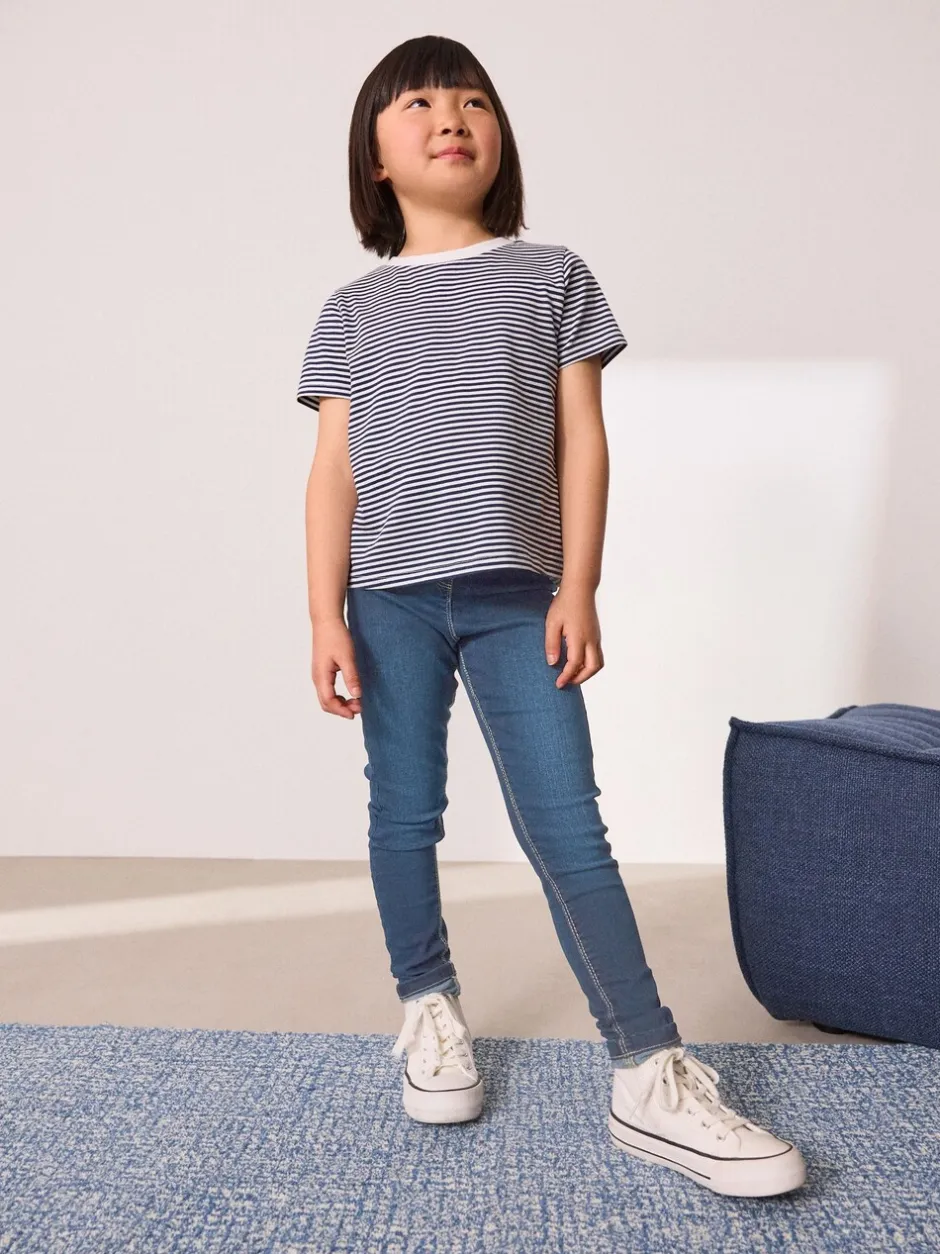 Jeans|Next - Stretchleggings (3-16 jr) Normaal blauw