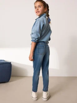 Jeans|Next - Stretchleggings (3-16 jr) Normaal blauw
