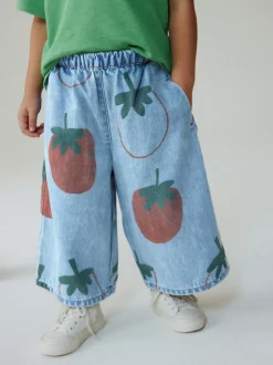Broeken En Leggings|Next Normaal blauw - Tomato Printed Jeans (3mths-7yrs)
