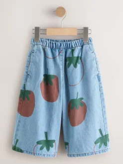 Broeken En Leggings|Next Normaal blauw - Tomato Printed Jeans (3mths-7yrs)
