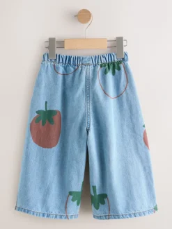 Broeken En Leggings|Next Normaal blauw - Tomato Printed Jeans (3mths-7yrs)