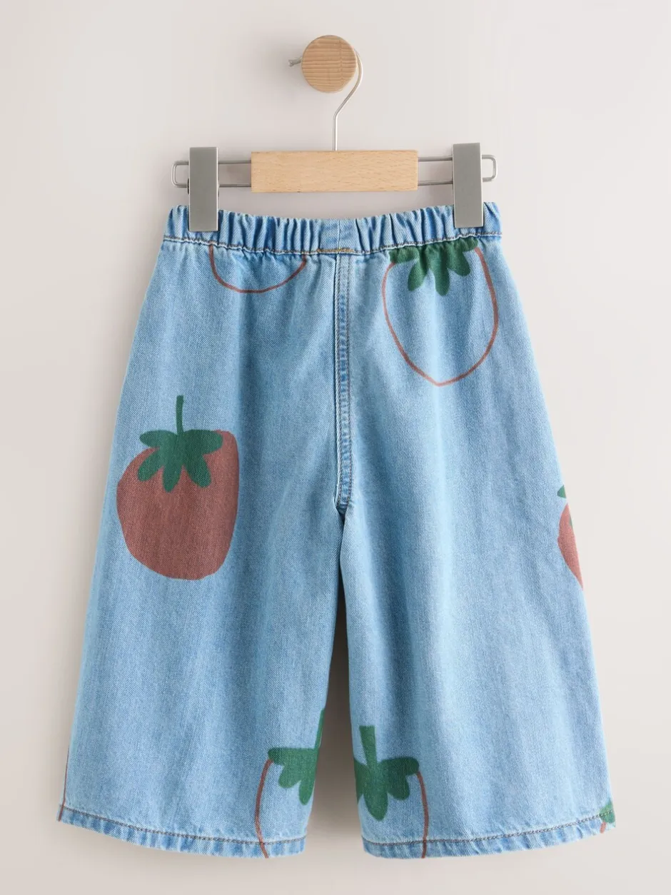 Broeken En Leggings|Next Normaal blauw - Tomato Printed Jeans (3mths-7yrs)