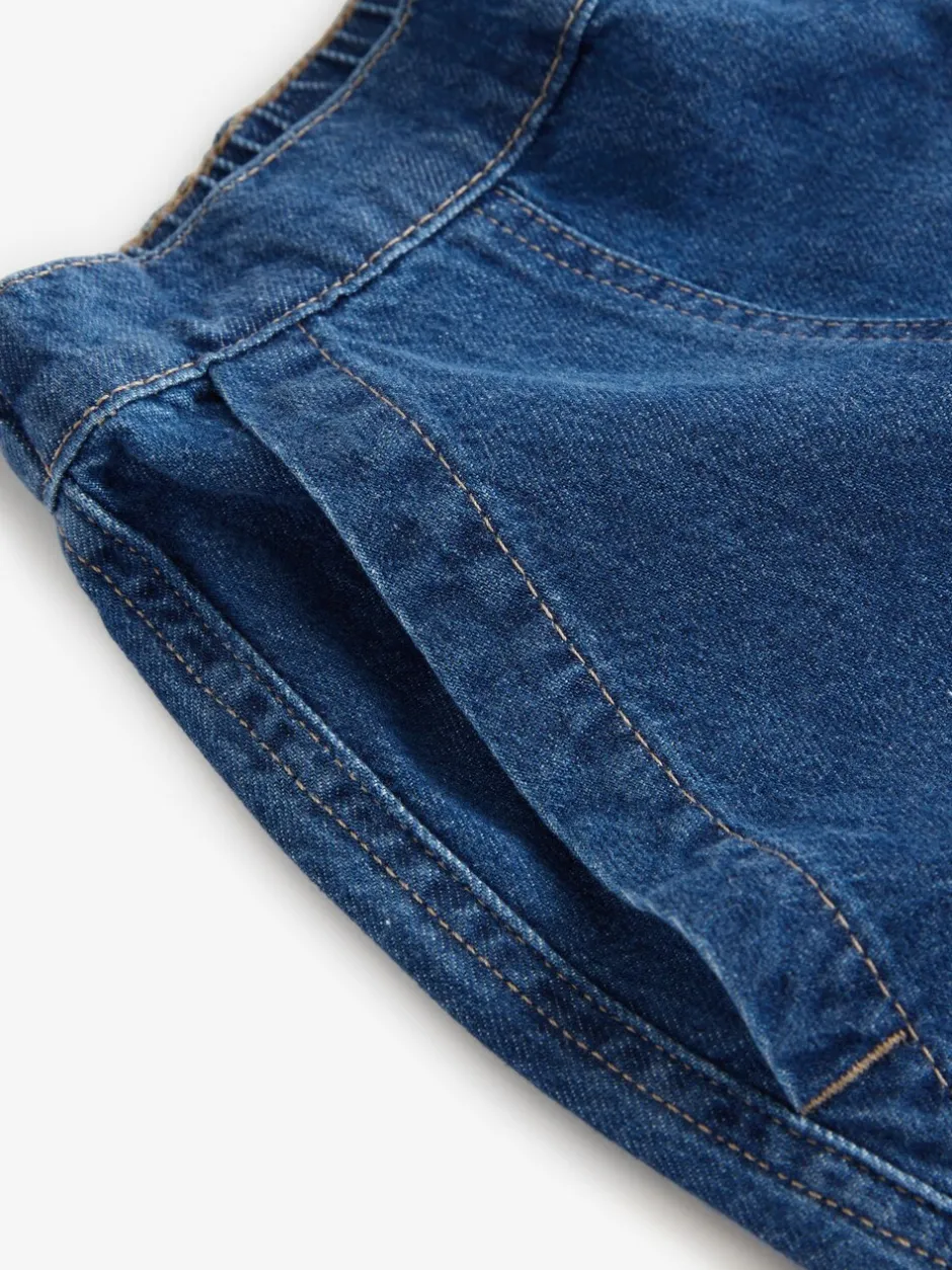 Shorts*Next - Utility Lichtgewicht 100% katoenen denim shorts Normaal blauw