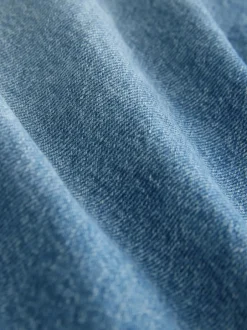Rokken*Next Normaal blauw - Wrap Maxi Denim Skirt