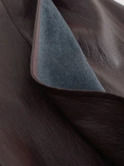 Rokken|Nothing Ordinary Faux Leather Wrap Midi Kilt Skirt