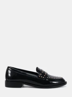 Lage Schoenen|Novo CARMELLA Stud Detail Loafers