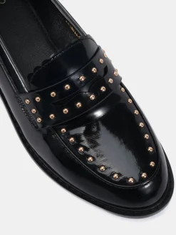 Lage Schoenen|Novo CARMELLA Stud Detail Loafers