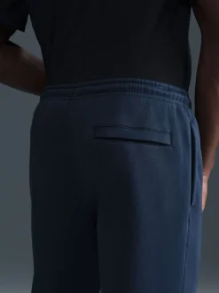 Joggingbroeken*Nike - Club Fleece joggingbroek met wijde pijpen Obsidiaan