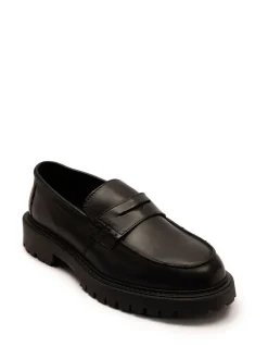 Schoenen*Off The Hook Bowie Leather Elevated Loafers