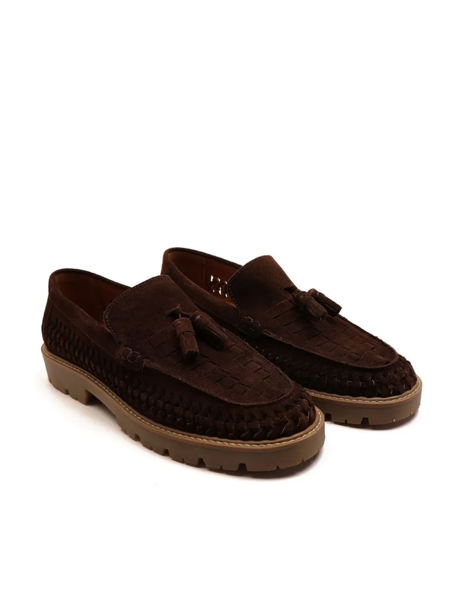 Schoenen|Off The Hook Floyd instappers met kwastjes, formele en casual leren schoenen