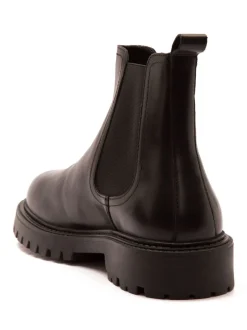 Boots*Off The Hook Ozzy High Heel Leather Ankle Chelsea Boots