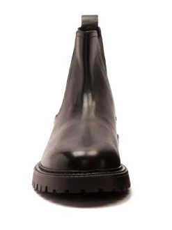 Boots*Off The Hook Ozzy High Heel Leather Ankle Chelsea Boots