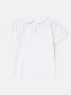 Overhemden En Blouses|Angel & Rocket - Emily Peter Pan Collar Blouse Off White