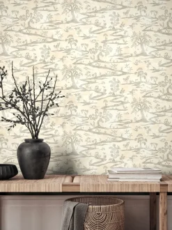 Behang|Ohpopsi Kaiwa 10M Wallpaper Wolf Mist