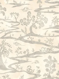 Behang|Ohpopsi Kaiwa 10M Wallpaper Wolf Mist