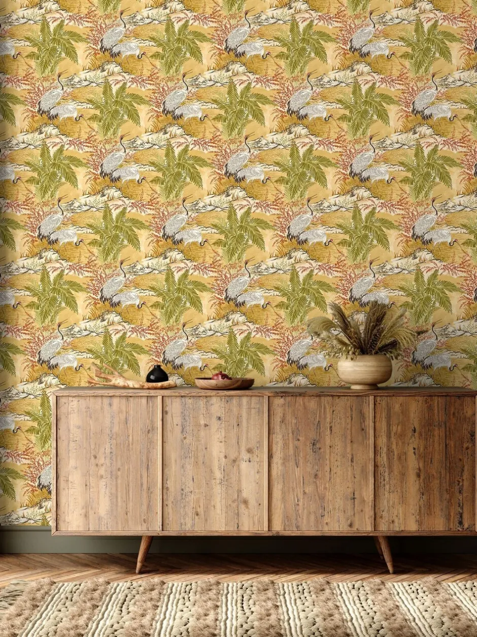Behang|Ohpopsi Kansho 10M Wallpaper Mimosa Gold