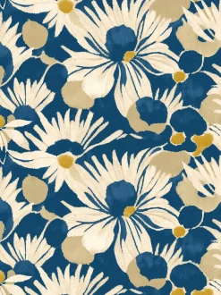 Behang*Ohpopsi Suiren 10M Wallpaper Indigo
