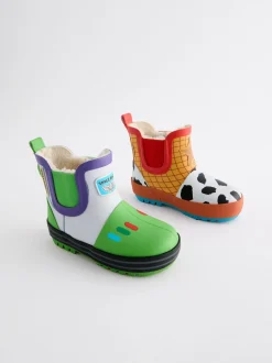Laarzen*Next Okergeel - Toy Story Warme gevoerde enkelhoge regenlaarzen