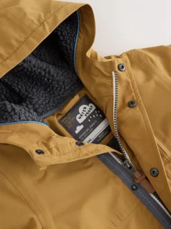 Jassen, Jacks En Kinderwagenpakjes|Schoolkleding*Next Okergeel - Waterdichte parka met borgvoering (3mnd -7jr)